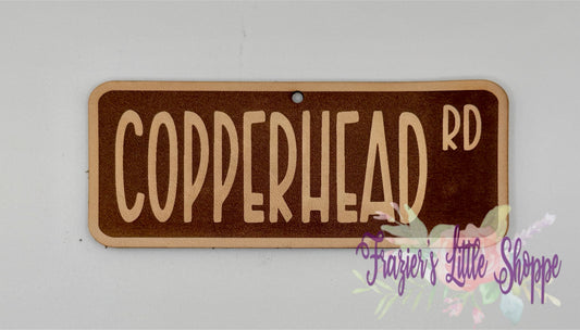 copperhead rd leather freshie blank