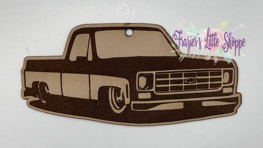 Square body 1 freshie blank (unscented)
