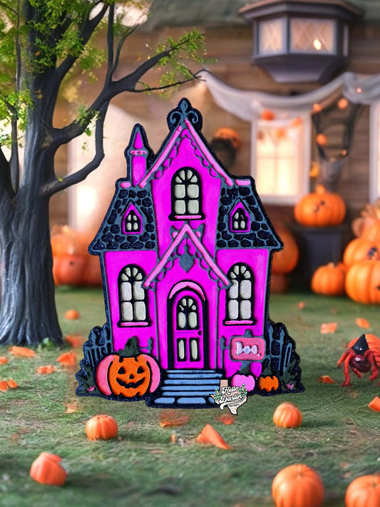Haunted house silicone mold