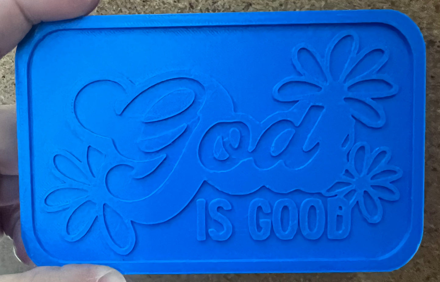 XL rounded Rectangle License plate inserts
