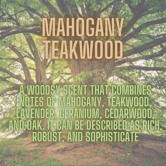 Mahogany Teakwood fragrance oil