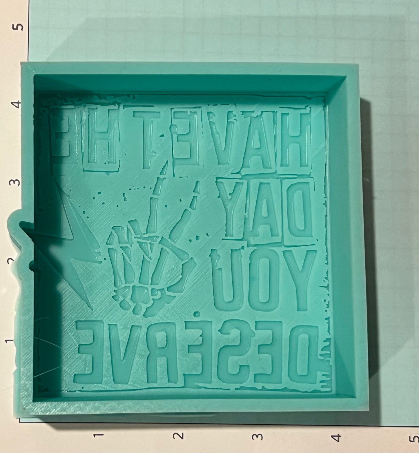 {day you deserve} DBD Silicone Mold