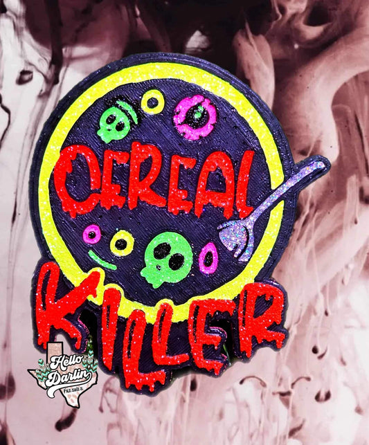 {cereal killer} Silicone Mold