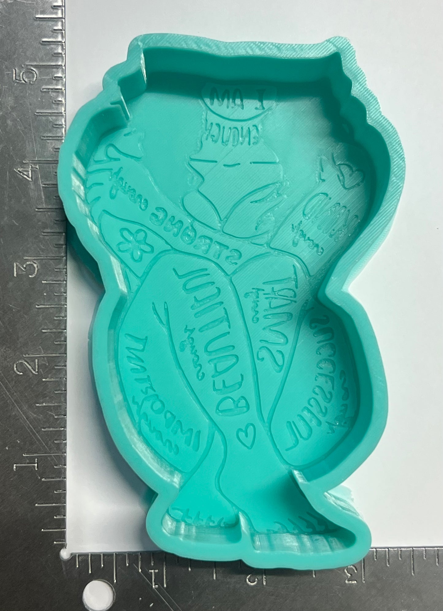 {I am Enough} DBD Silicone Mold