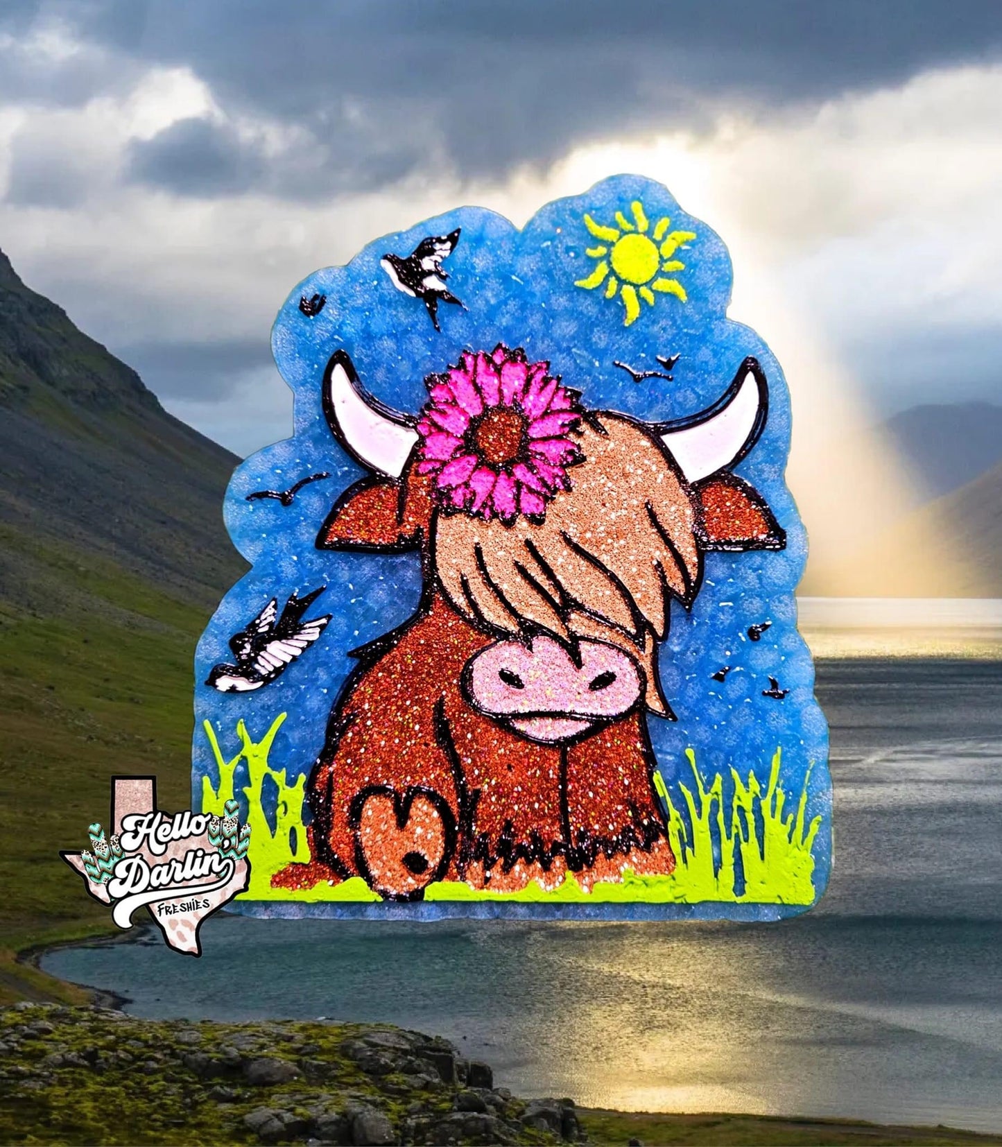 {highland sunflower} Silicone Mold