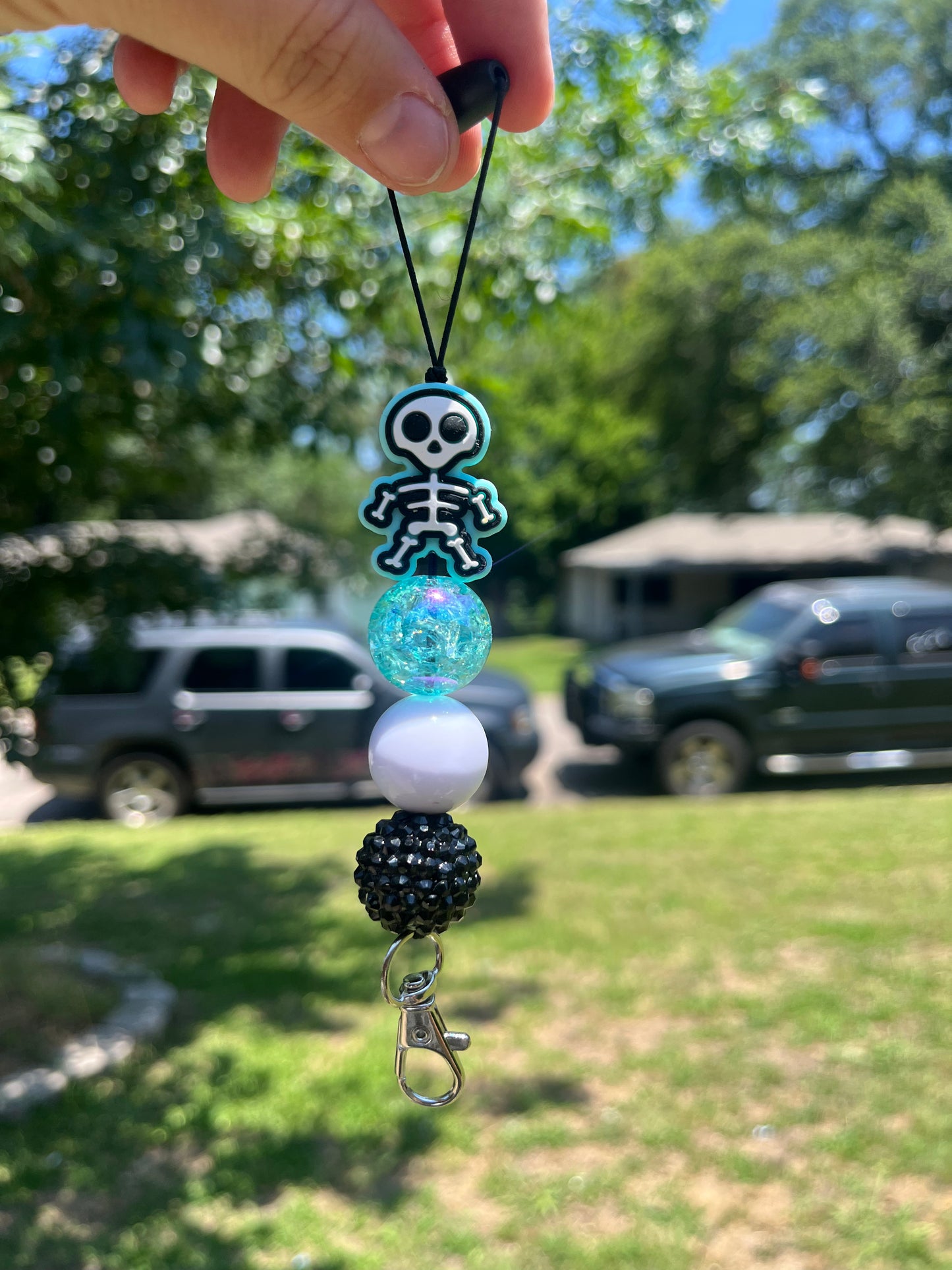 Skeleton buddy freshie hanger