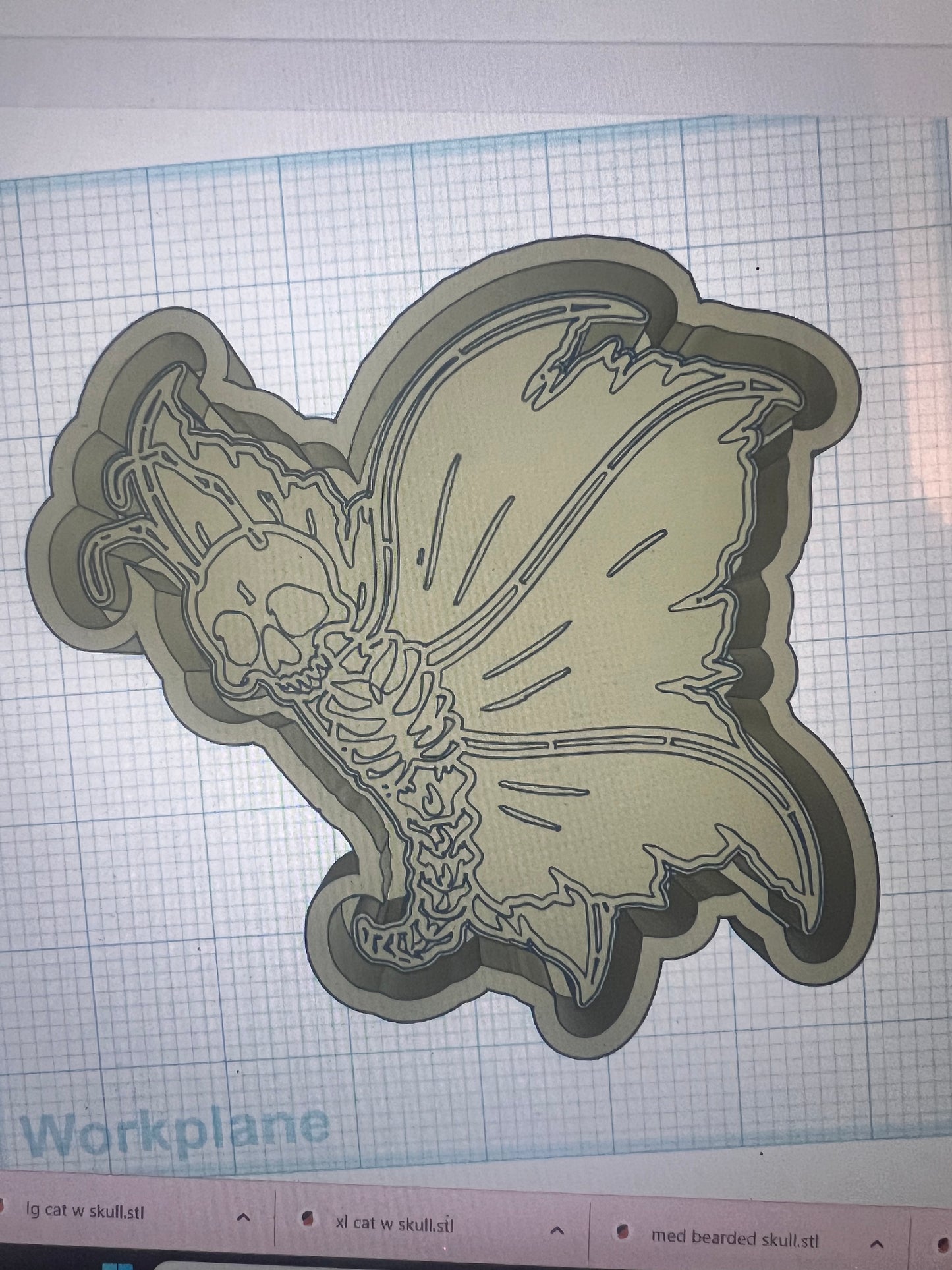 { Butterfly Skelton) Silicone Mold