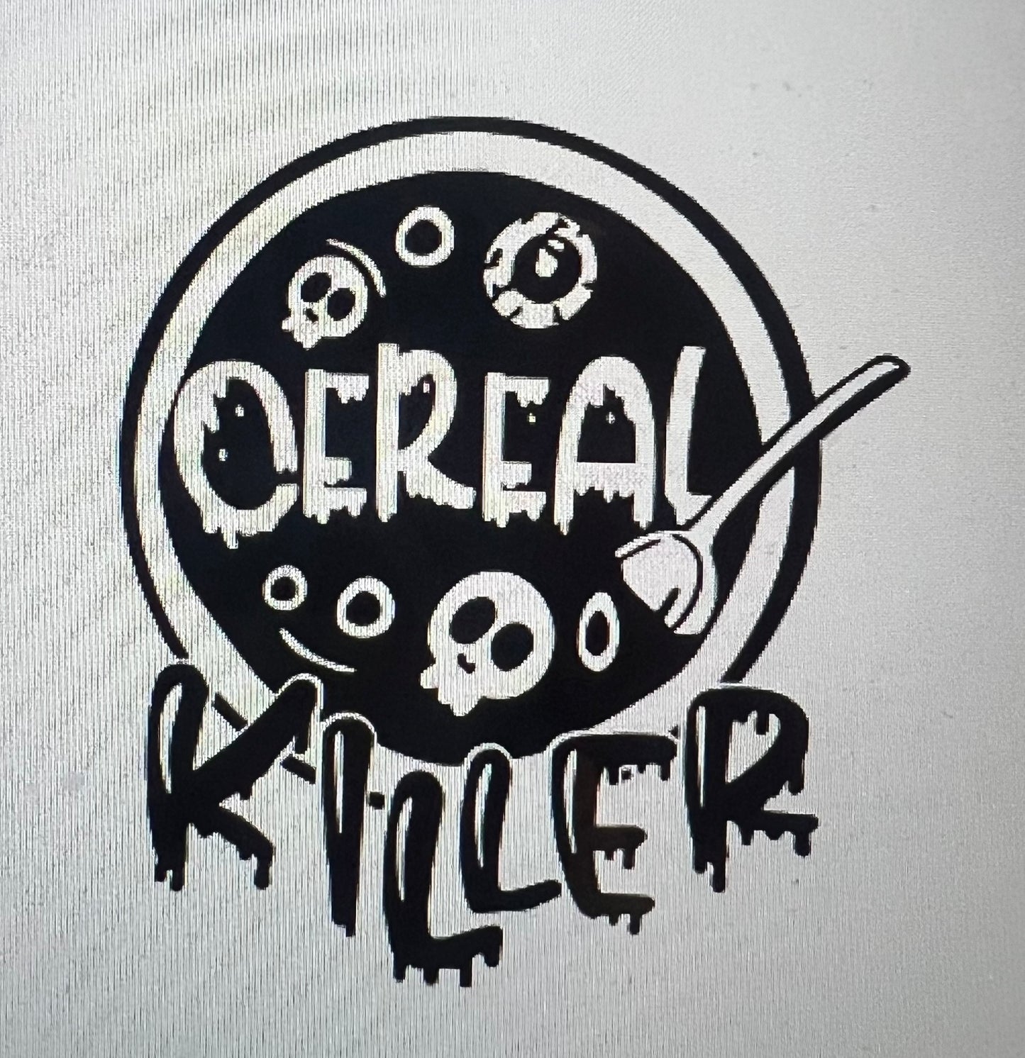 {cereal killer} Silicone Mold