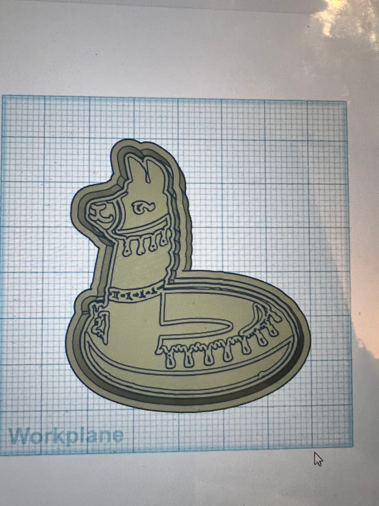 {llama float} Silicone Mold