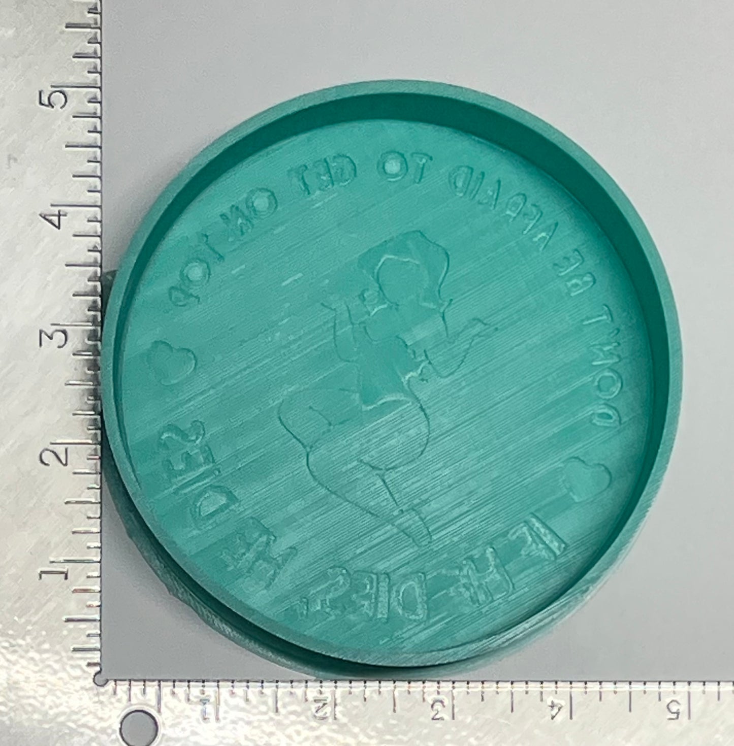 {if he dies he dies} DBD Silicone Mold