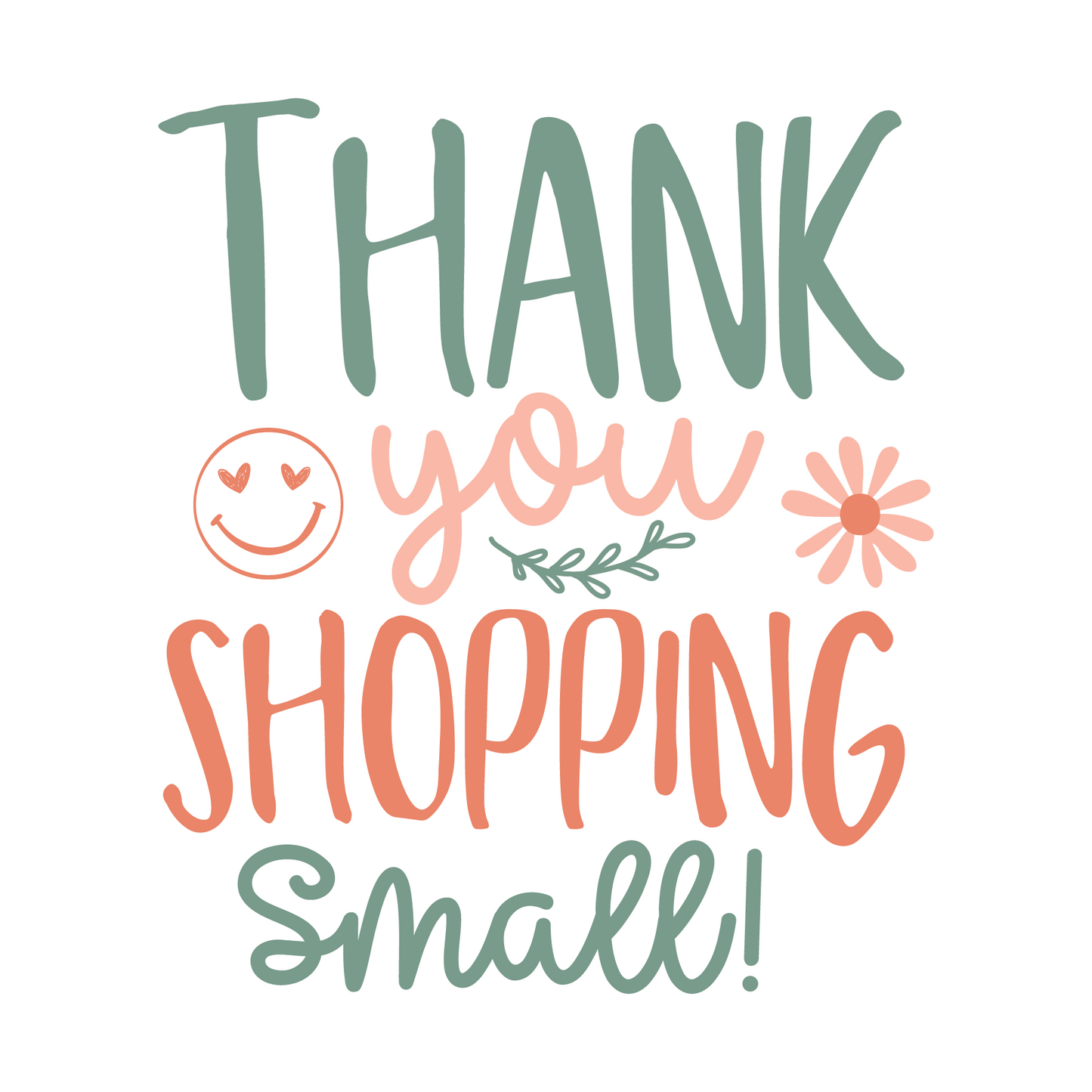 Boho small business stickers