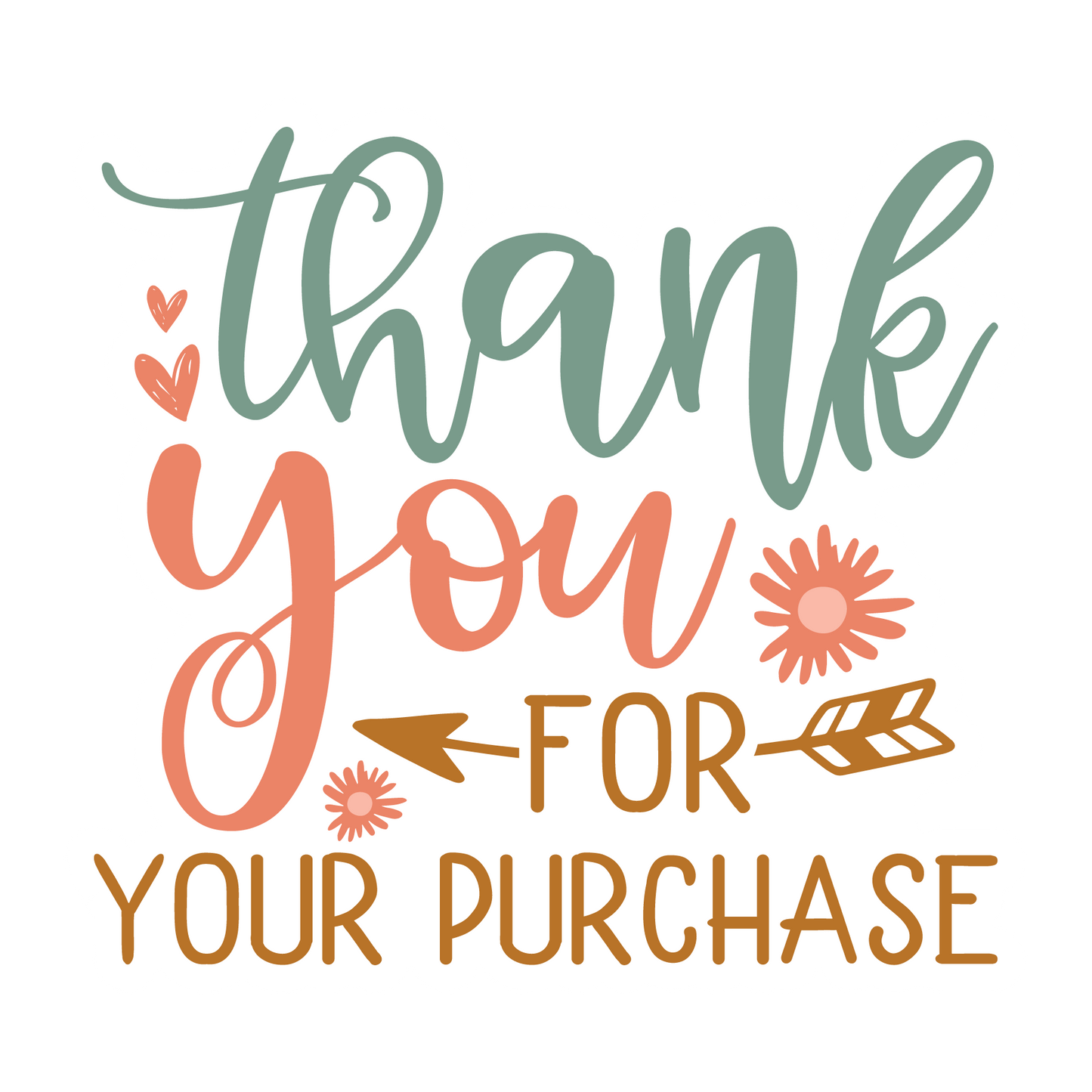 Boho small business stickers