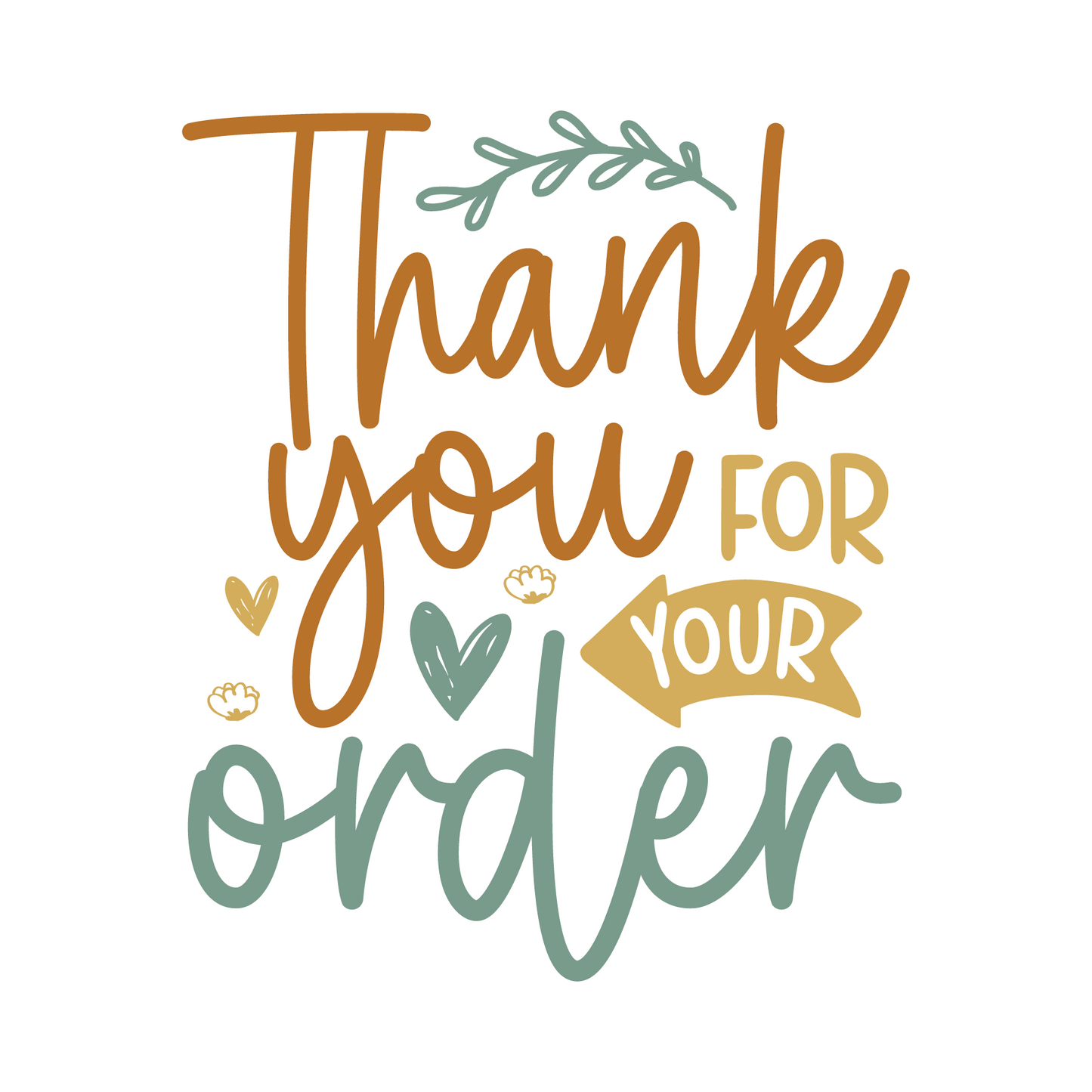 Boho small business stickers
