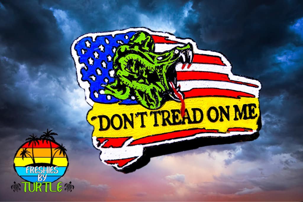 { Don’t tread on me } Silicone Mold