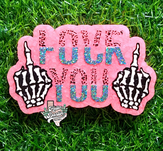 {love/f*ck you} Silicone Mold