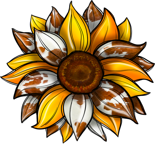 XL yellow sunflower svg