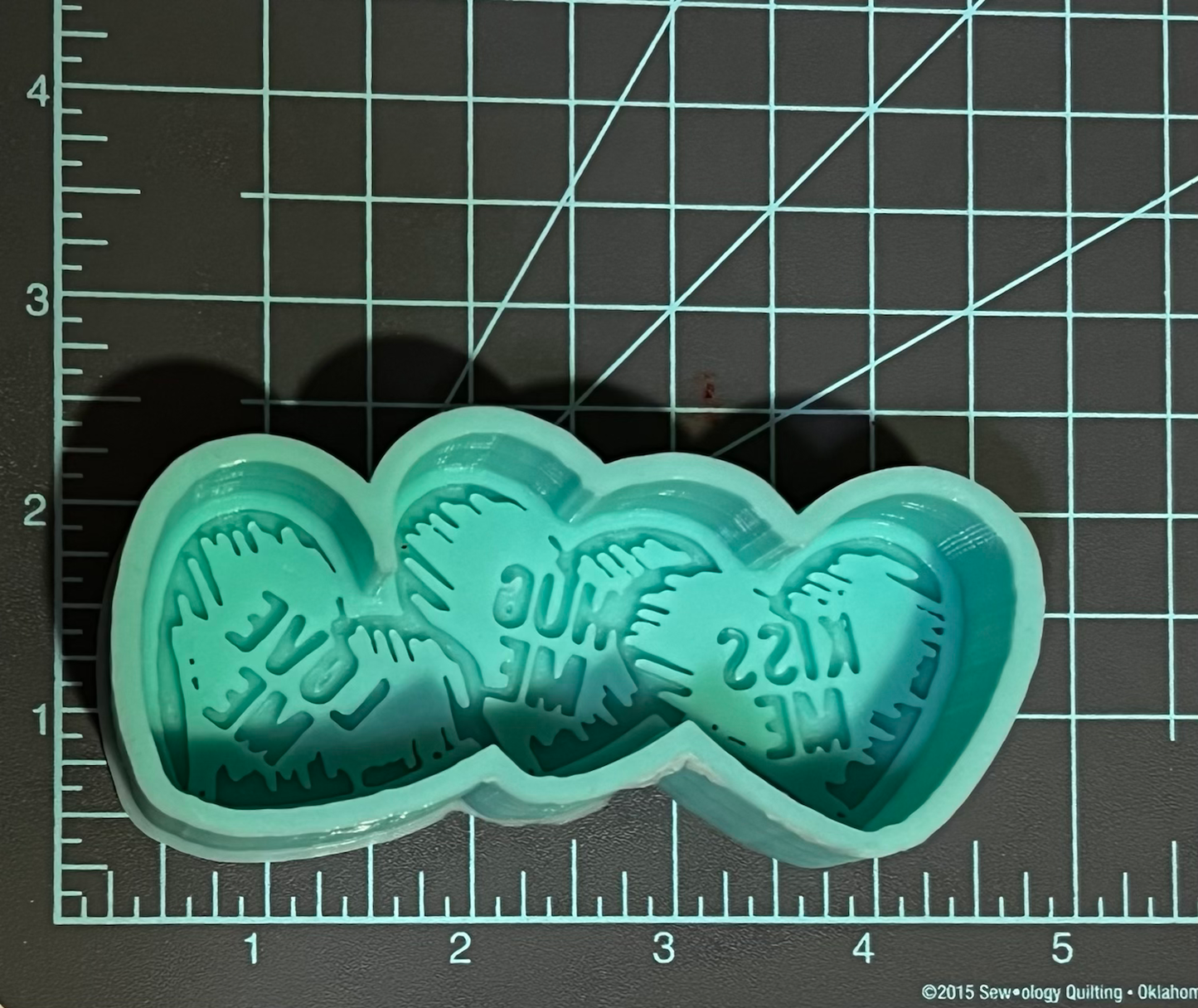 {Convo Heart} Silicone Mold