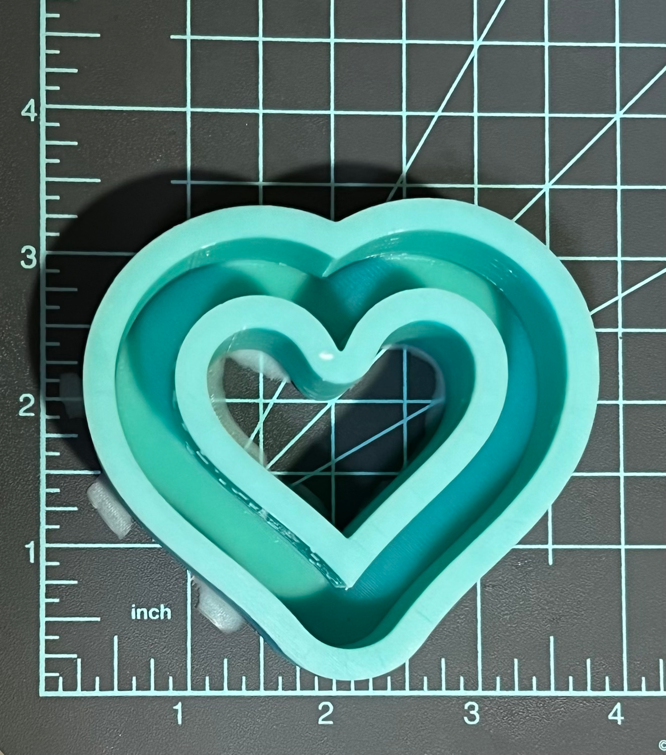 {Chain Heart} Silicone Mold