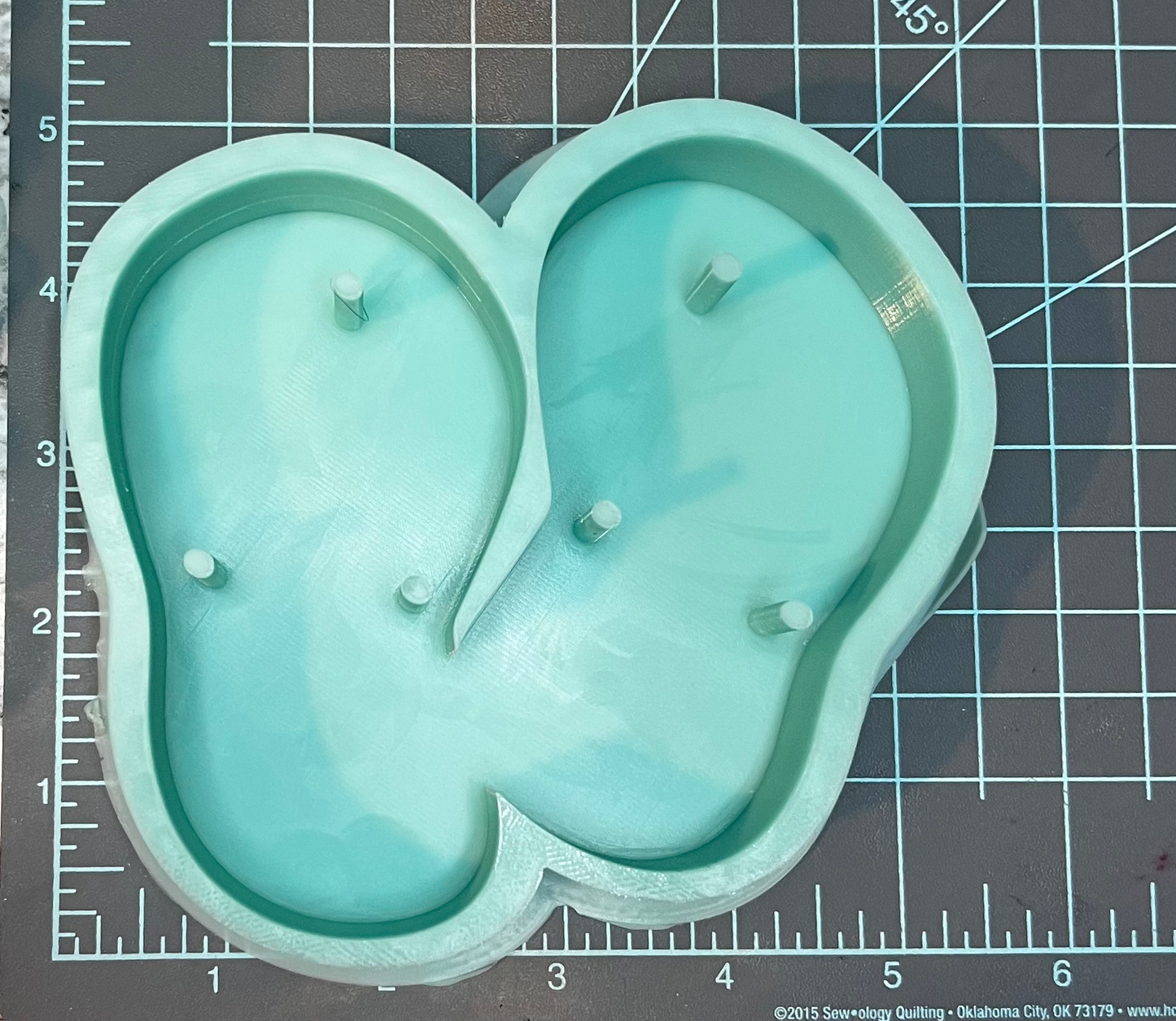 {Flip Flops} Silicone Mold