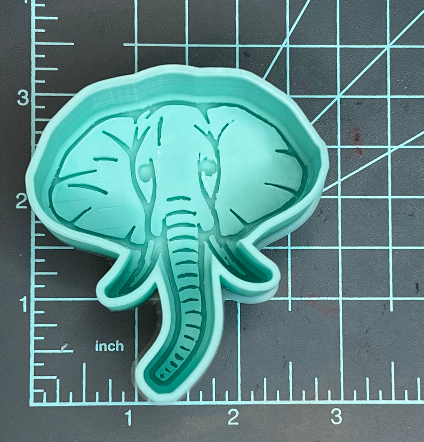 {Elephant Head} Silicone Mold