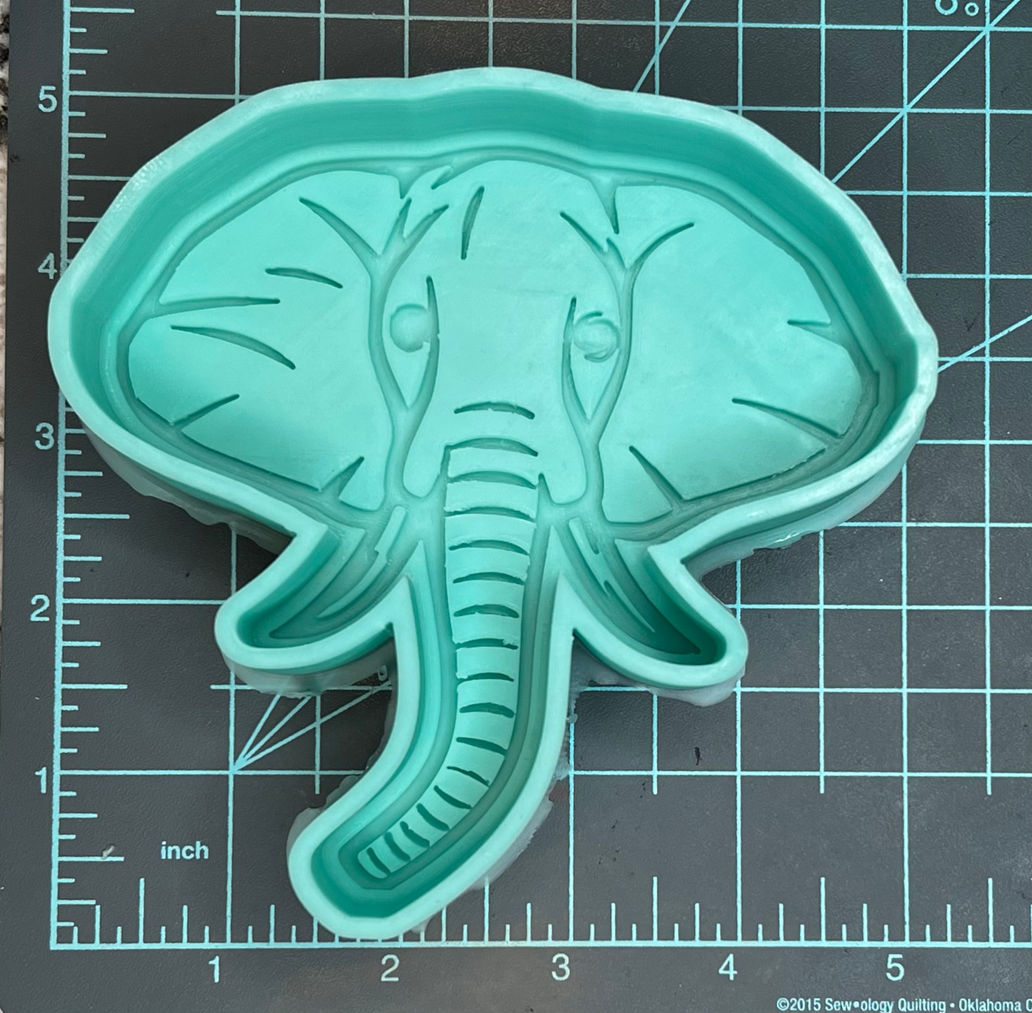 {Elephant Head} Silicone Mold