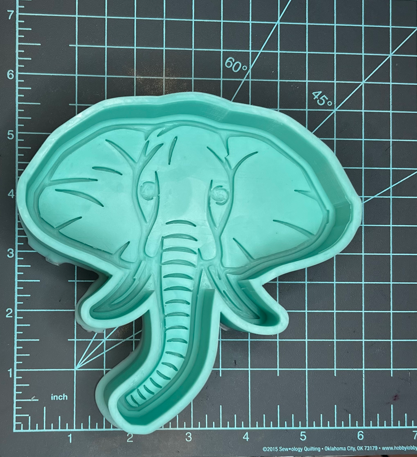 {Elephant Head} Silicone Mold