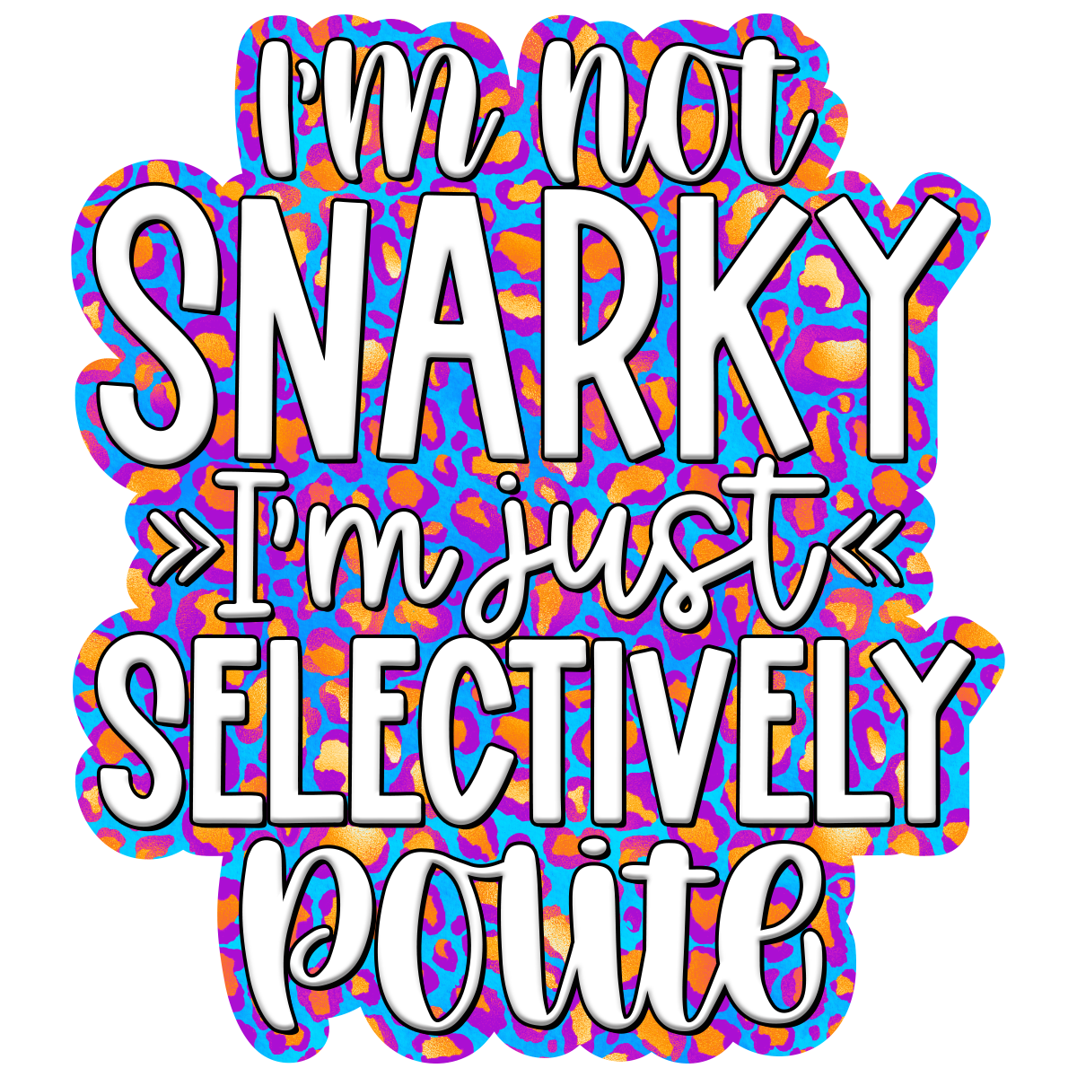 sarcastic stickers