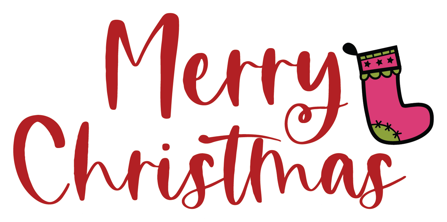 merry mail small business stickers