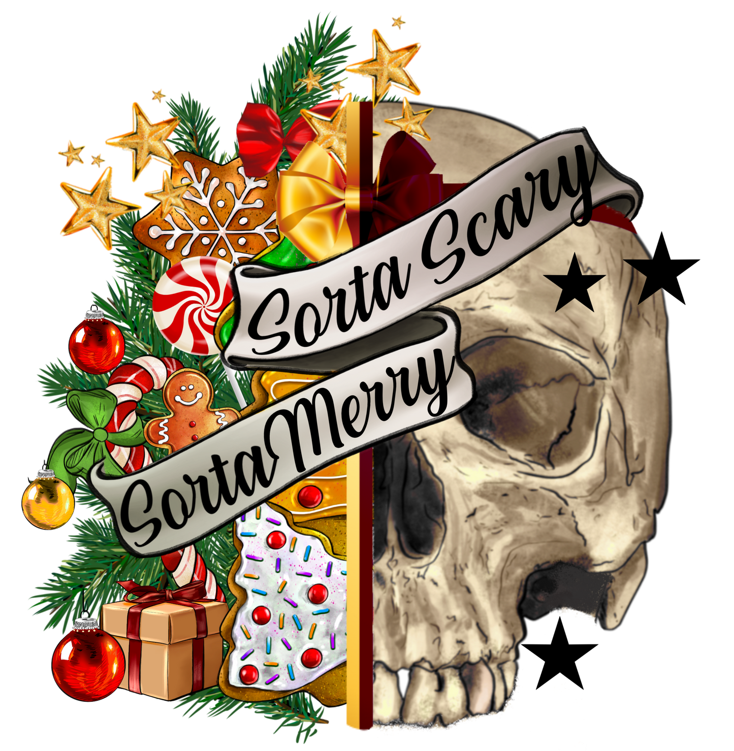 sorta scary sorta merry