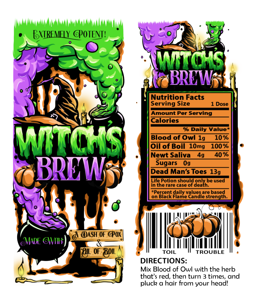 { witches brew } Sublimation Tumblers