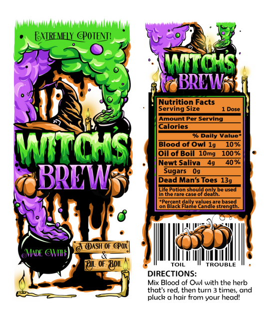 { witches brew } Sublimation Tumblers