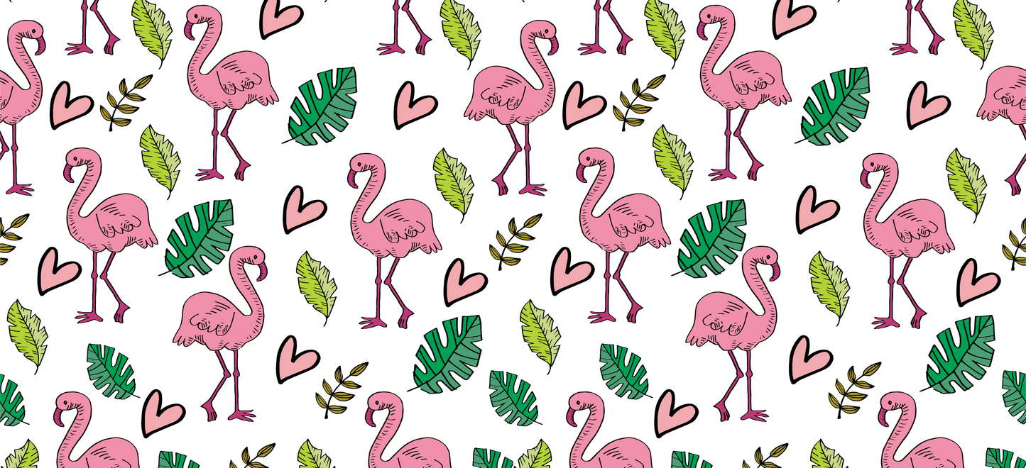 {Flamingo} Sublimation Tumblers