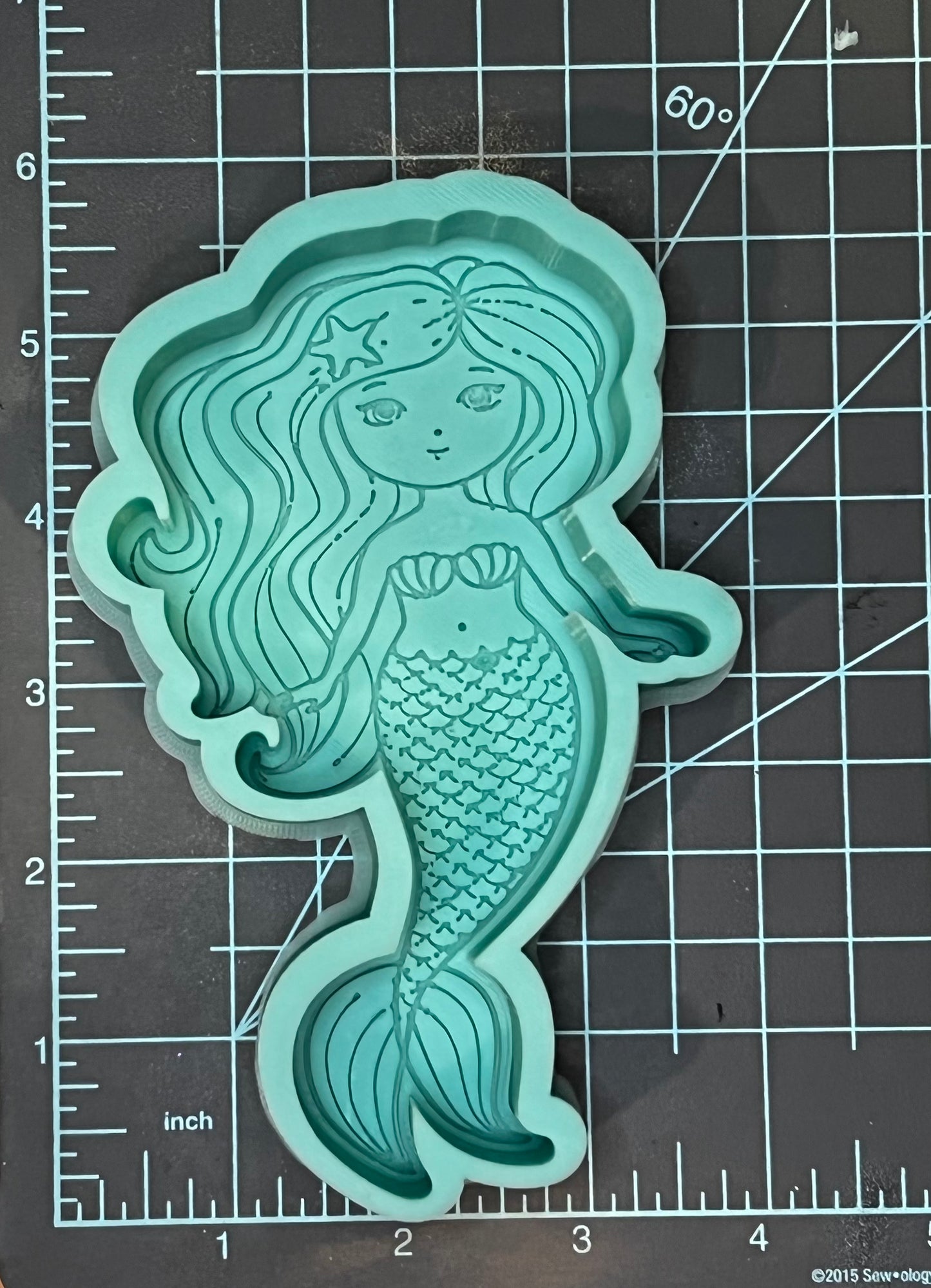 {Mermaid} Silicone Mold