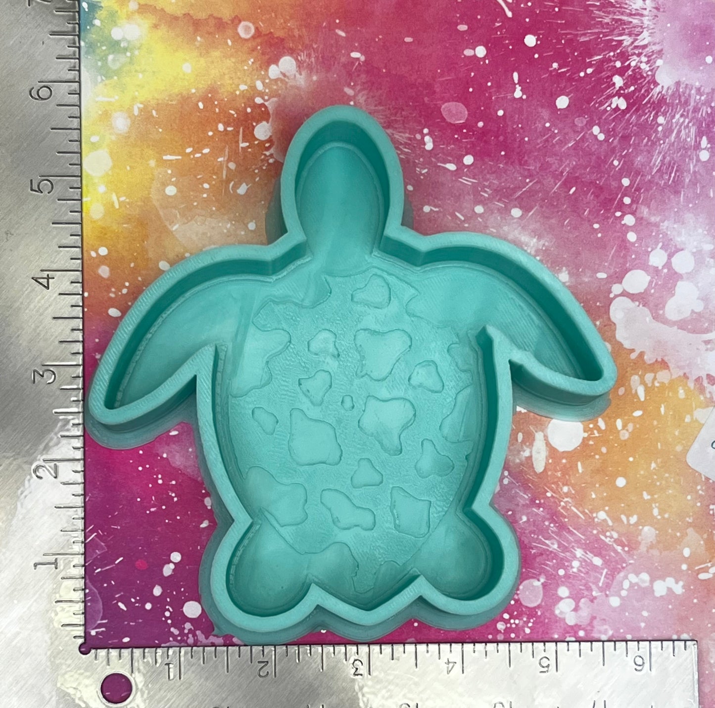 {Sea Turtle Cow} Silicone Mold
