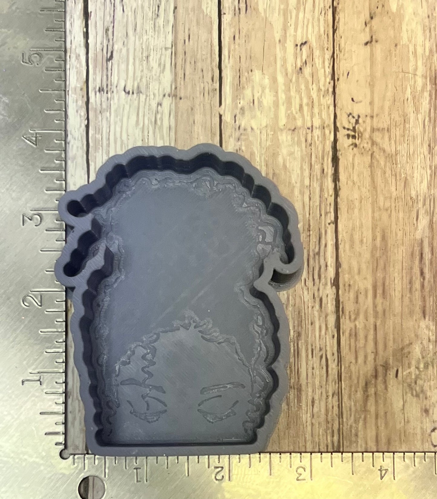 { Curly bun } Silicone Mold