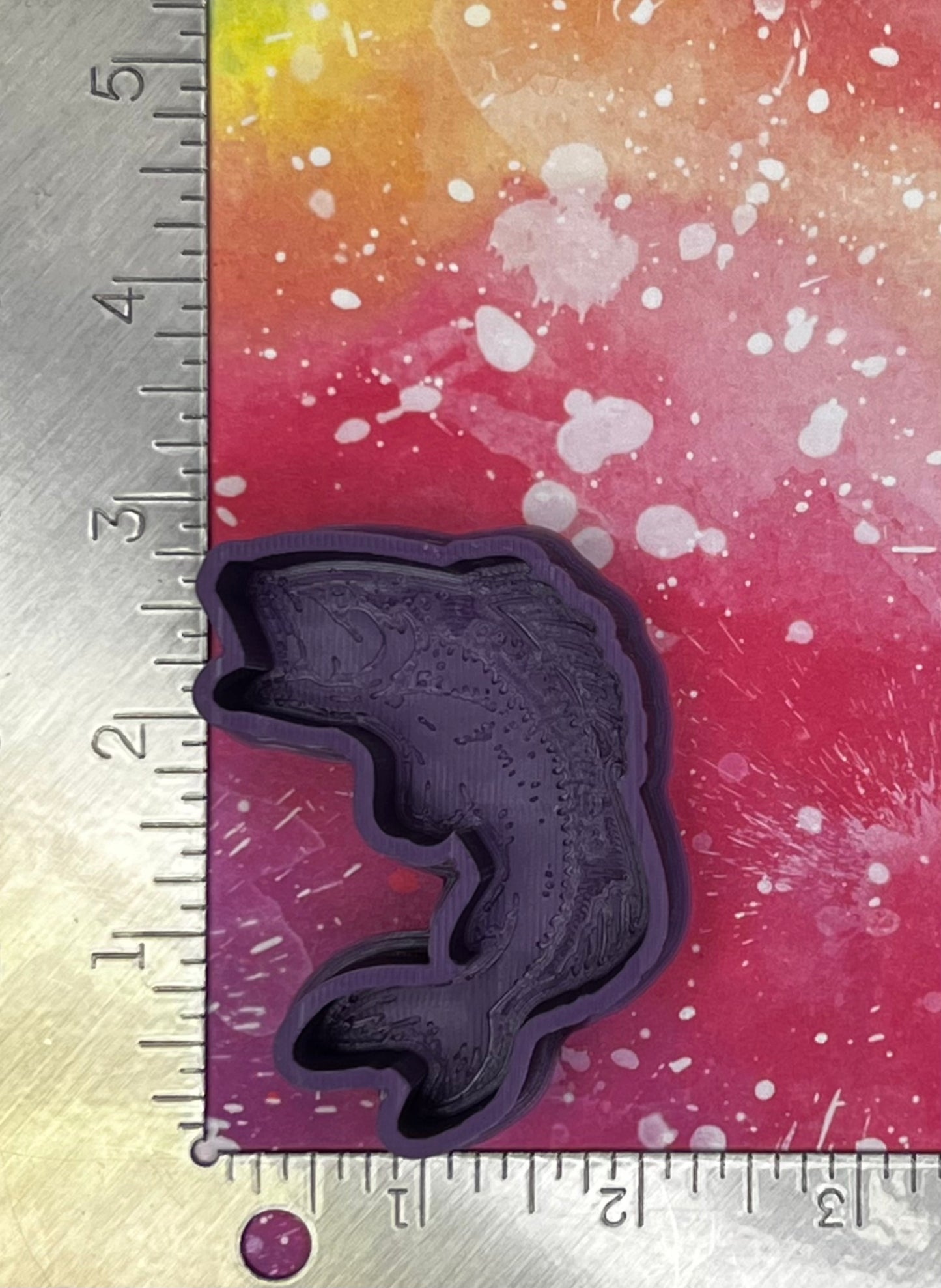 { Jumping bass } Silicone Mold