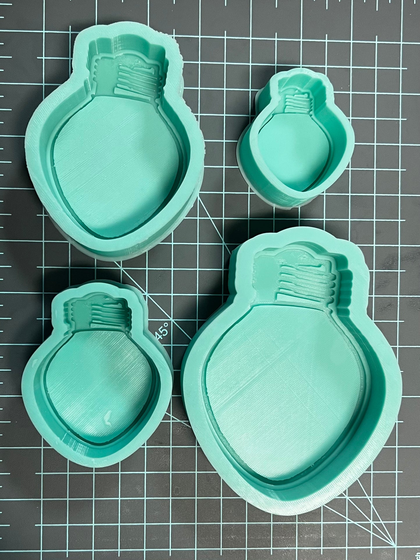 {Christmas Light} Silicone Mold