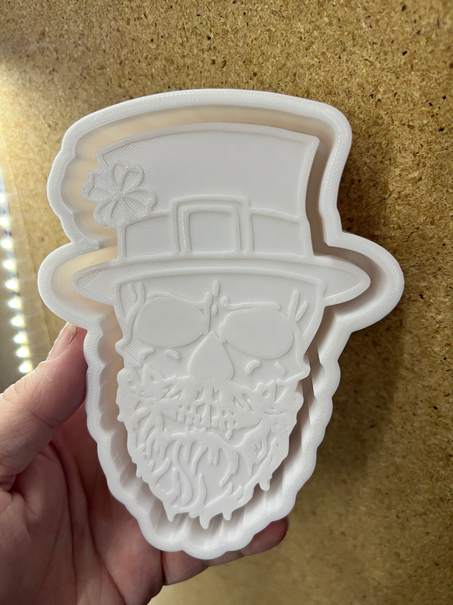 {st Patrick’s skull} Silicone Mold