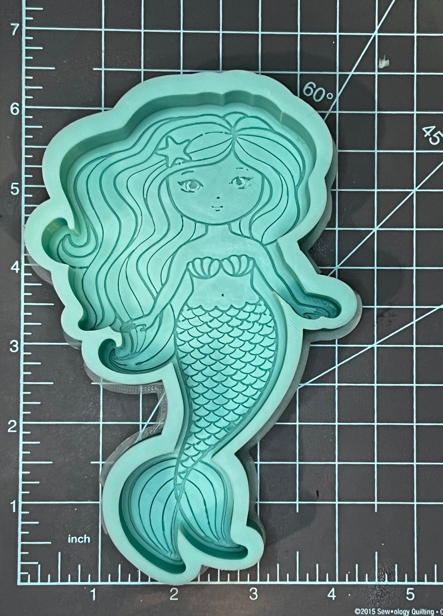 {Mermaid} Silicone Mold