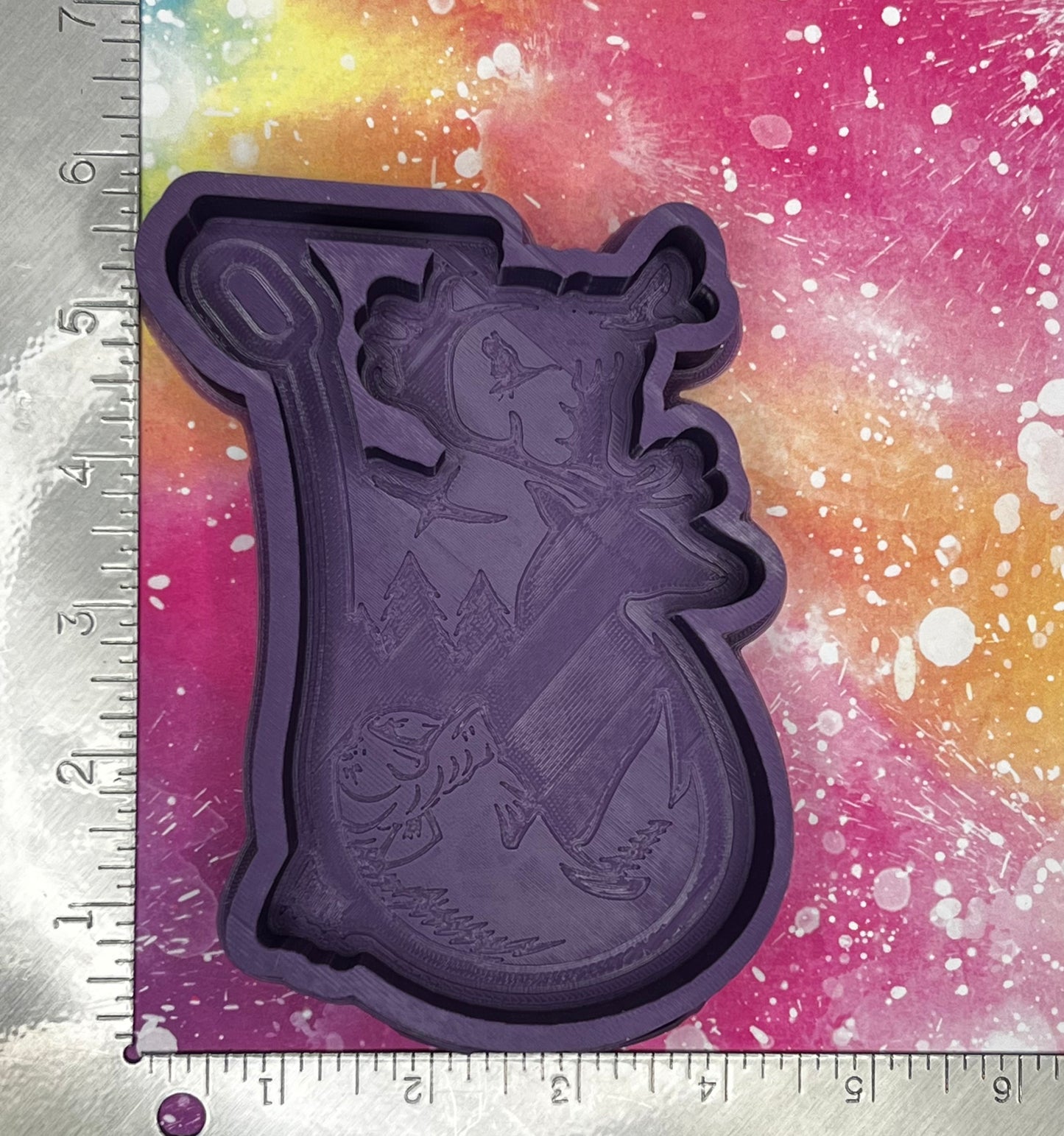 { Deer/fish hook } Silicone Mold
