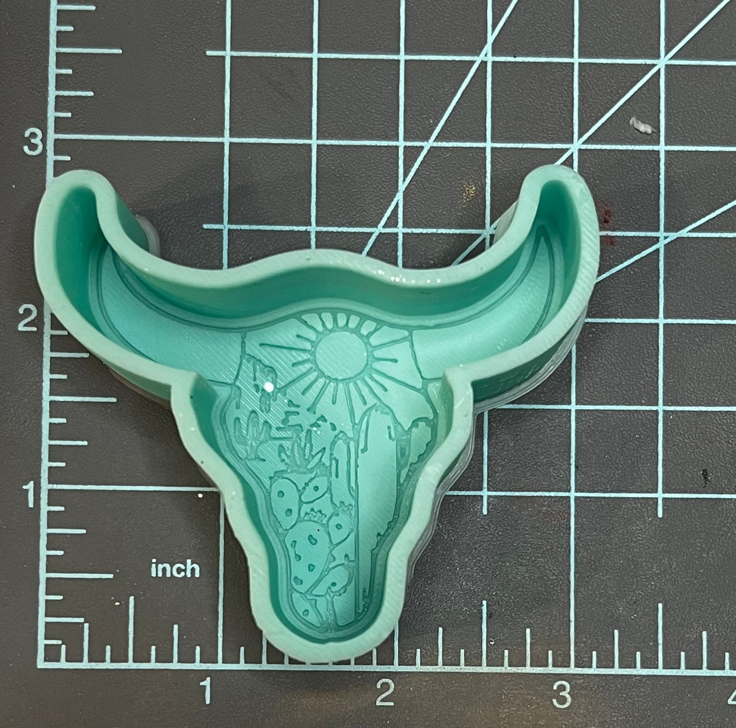 {Desert Skull 2} Silicone Mold