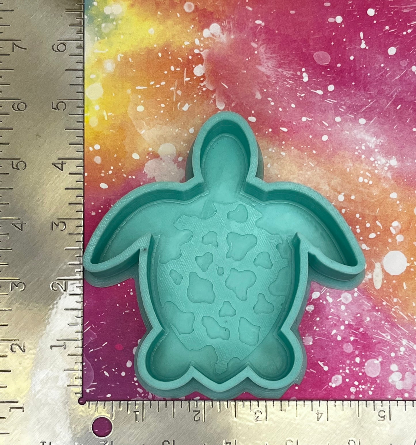 {Sea Turtle Cow} Silicone Mold