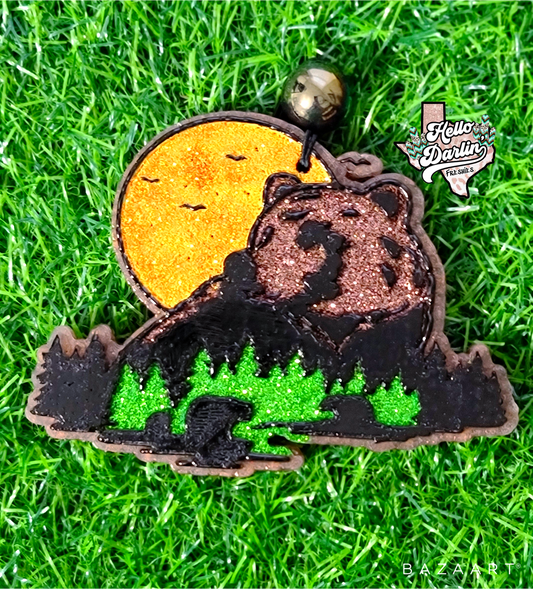 {Bear Moon} Silicone Mold
