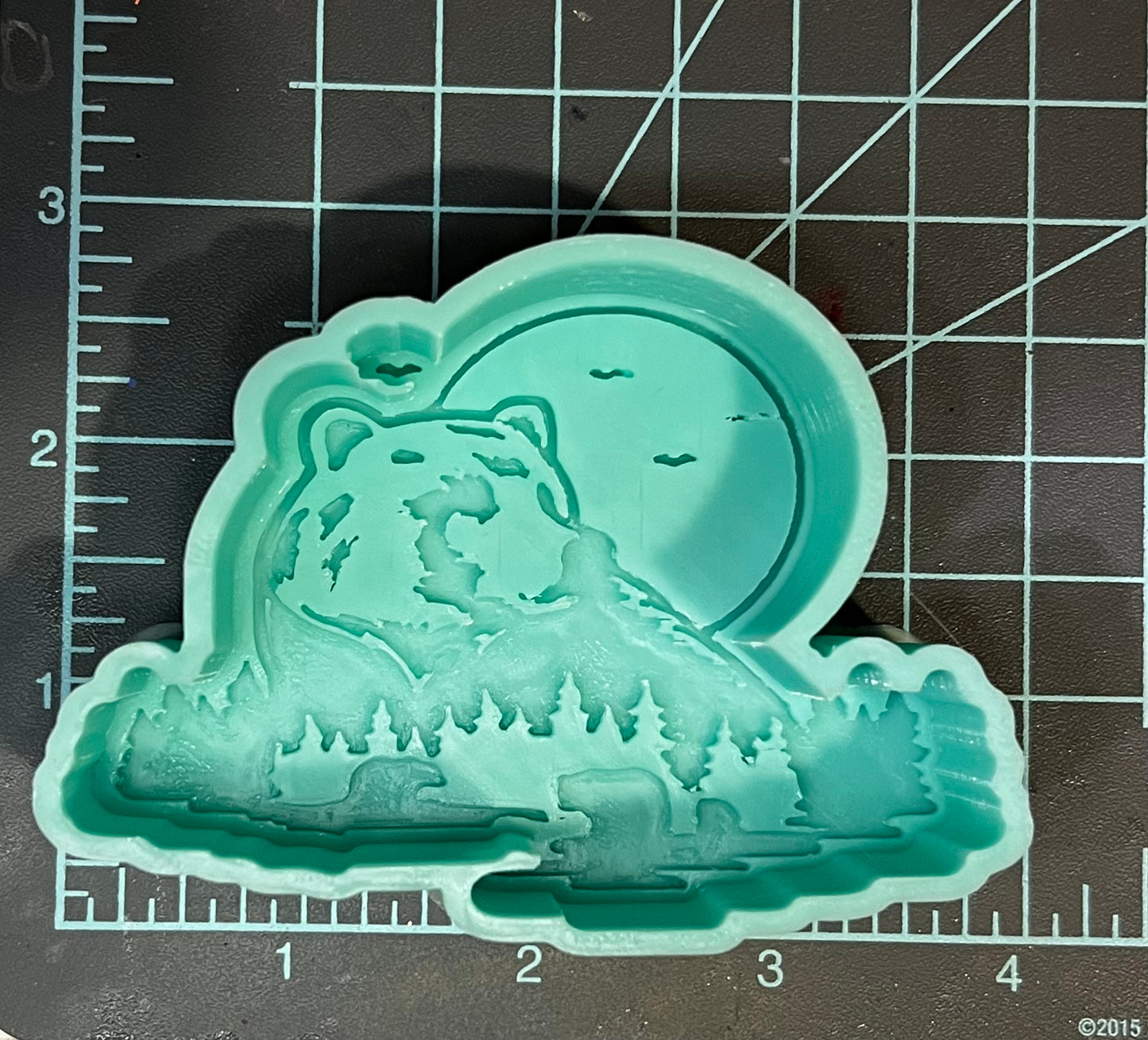 {Bear Moon} Silicone Mold