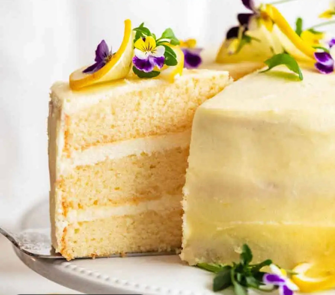 Lemon cake type Pre- scented beads
