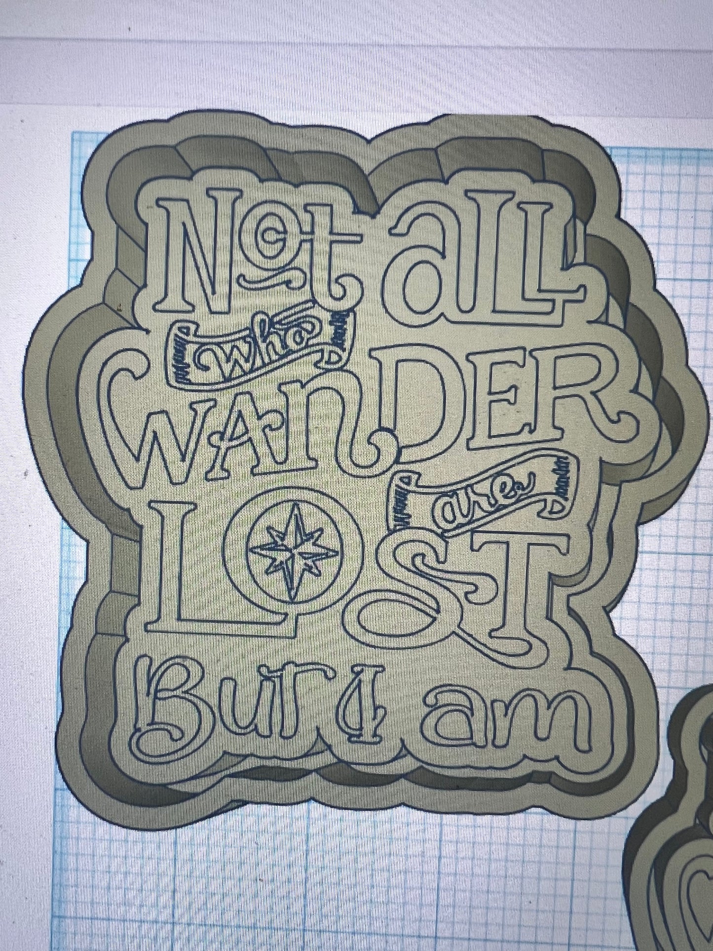 {wander} Silicone Mold