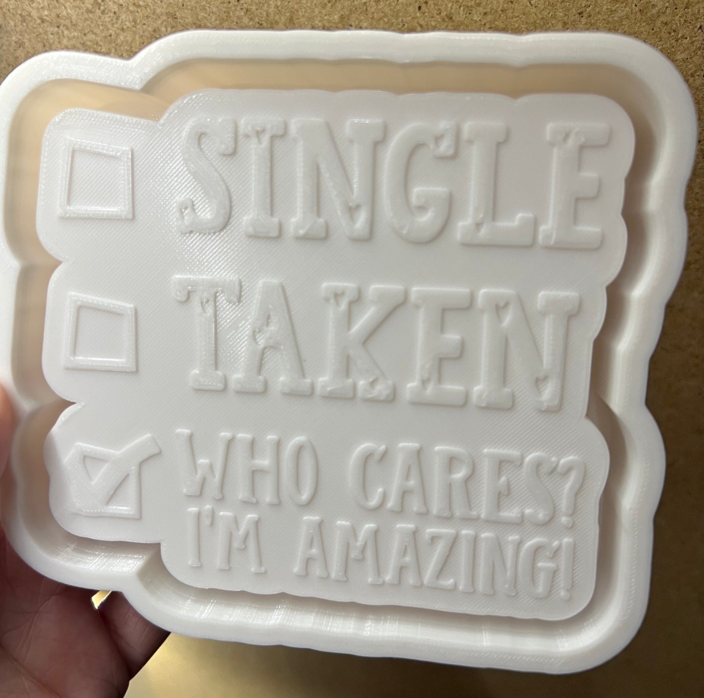 {im amazing} Silicone Mold