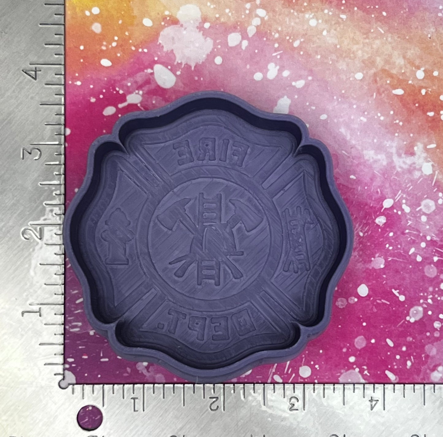 {Fire Dept} Silicone Mold