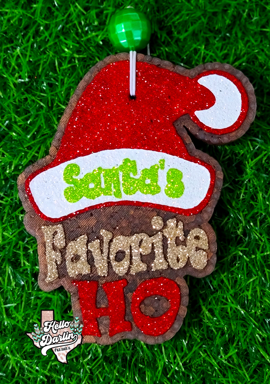 {Santa's Favorite Ho} Silicone Mold