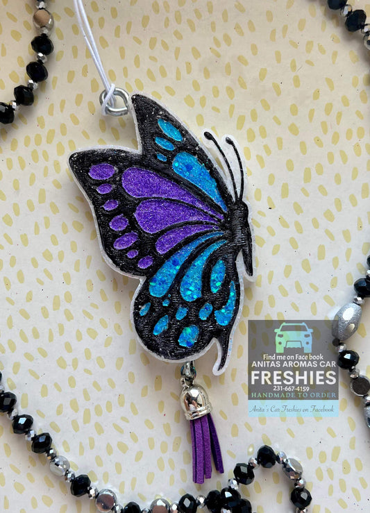 { Butterfly side view } Silicone Mold